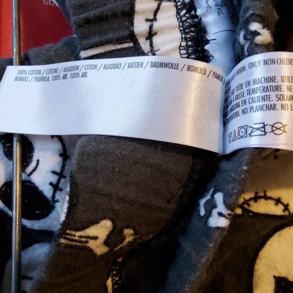 Nightmare before Christmas flannel pajama bottoms small - Picture 4 of 5